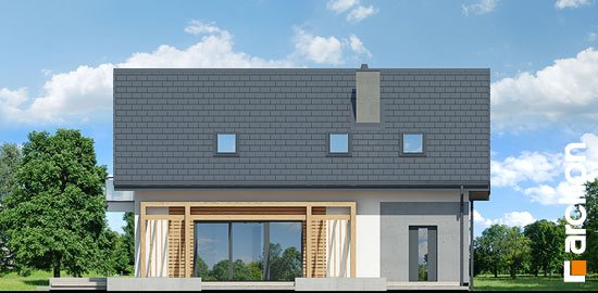 Проект дома Дом в аурорах 7 (А) - 6 С мансардным этажом дома в Киеве