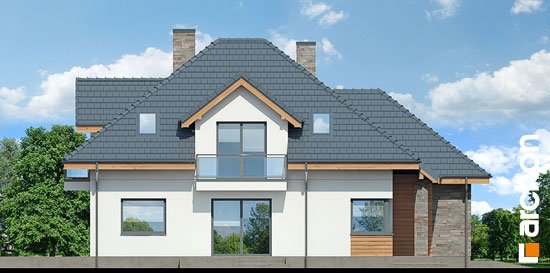 Проект дома Дом в сансевиериях (Г2) - 5 С мансардным этажом дома в Киеве