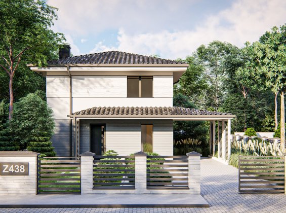 Проект дома U438