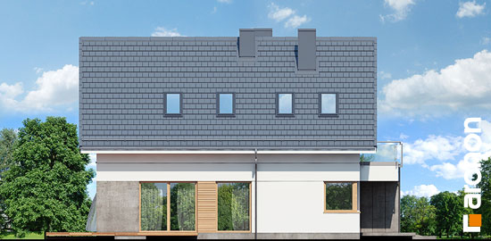 Проект дома Дом под хикорой 3 - 5 С мансардным этажом дома в Киеве