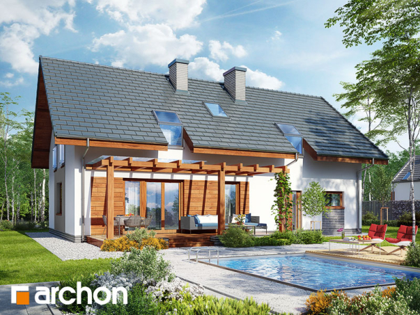 Проект дома Дом в лиметках 2 (Г2) - 1 С мансардным этажом дома в Киеве