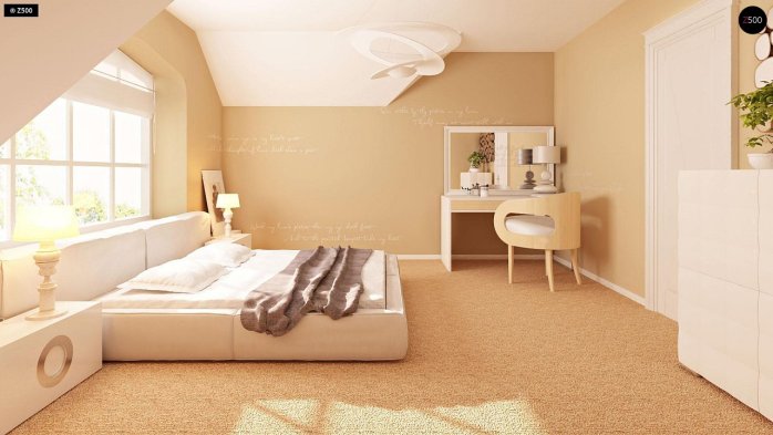 Проект дома U18 k - 10 С мансардным этажом дома в Киеве