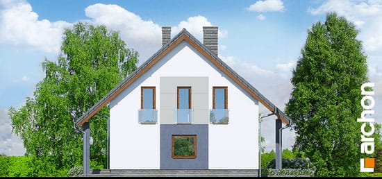 Проект дома Дом в красотах - 4 С мансардным этажом дома в Киеве