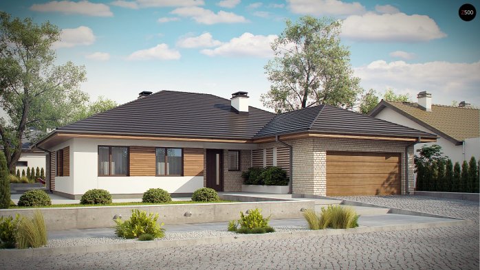 Проект дома U301 - 1 Одноэтажные дома в Киеве