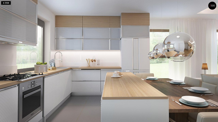 Проект дома U301 - 24 Одноэтажные дома в Киеве