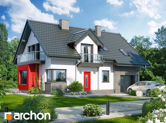 Проект дома Дом в рододендронах 8 (H)