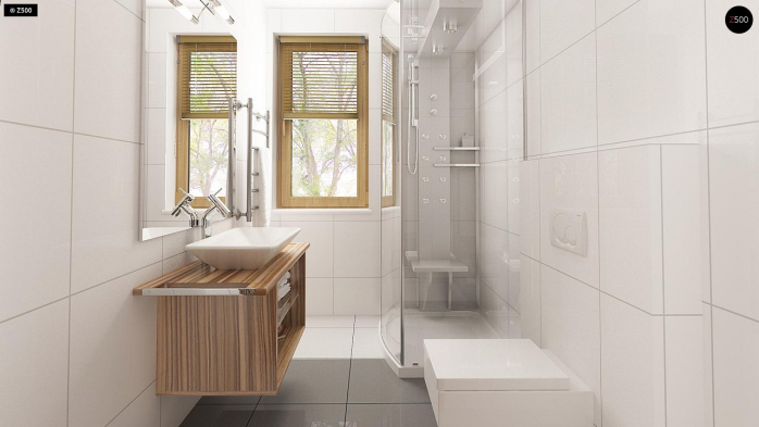 Проект дома U106 - 11 С мансардным этажом дома в Киеве