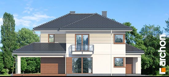 Проект дома Вилла Элиза 5 (Г2) - 4 Двухэтажные дома в Киеве