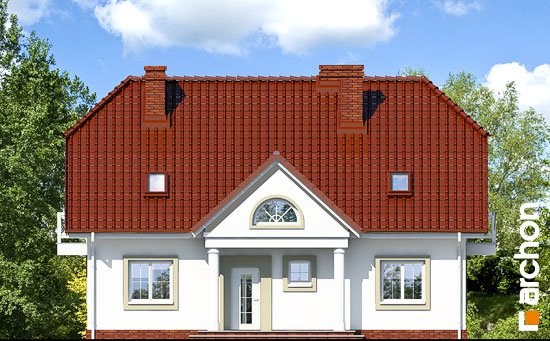 Проект дома Дом в гладиолусах 2 вер.2 - 3 С мансардным этажом дома в Киеве