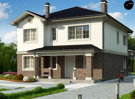 Проект дома Uu2 L bg pk