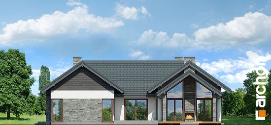 Проект дома Дом в кливиях 6 (Г2) - 6 Одноэтажные дома в Киеве