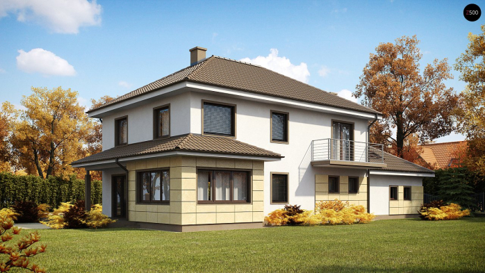 Проект дома Ux16 - 2 Двухэтажные дома в Киеве