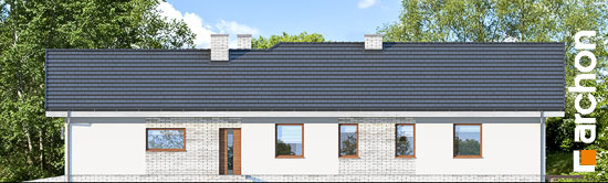 Проект дома Дом в жимолости (Г2Т) - 4 Одноэтажные дома в Киеве