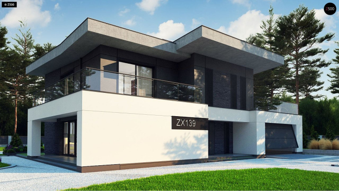 Проект дома Ux139 - 2 Двухэтажные дома в Киеве