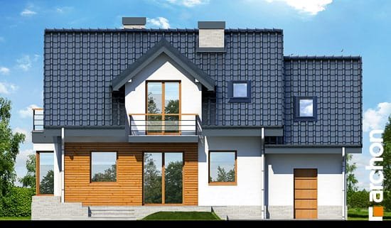 Проект дома Дом в перловнике (Н) TERMO вер.2 - 6 С мансардным этажом дома в Киеве