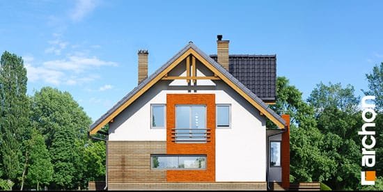 Проект дома Дом под личи вер.2 - 4 С мансардным этажом дома в Киеве
