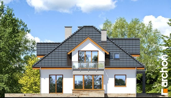 Проект дома Дом в тимьяне 3 (Н) - 5 С мансардным этажом дома в Киеве