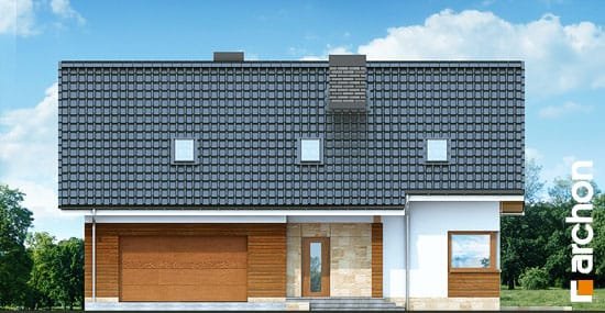 Проект дома Дом в яблонках (Г2) - 3 С мансардным этажом дома в Киеве