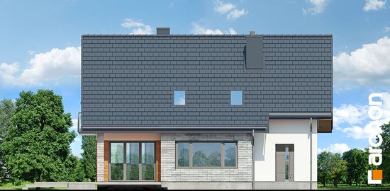 Проект дома Дом в аурорах 2 - 6 С мансардным этажом дома в Киеве