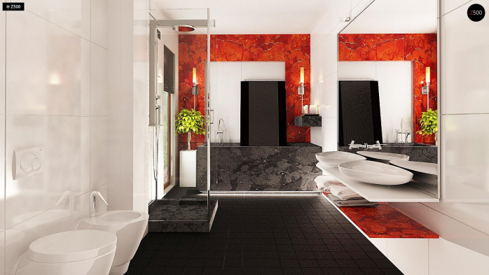 Проект дома Ux108 - 27 Двухэтажные дома в Киеве