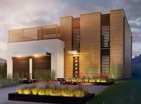 Проект дома Ux120 v2