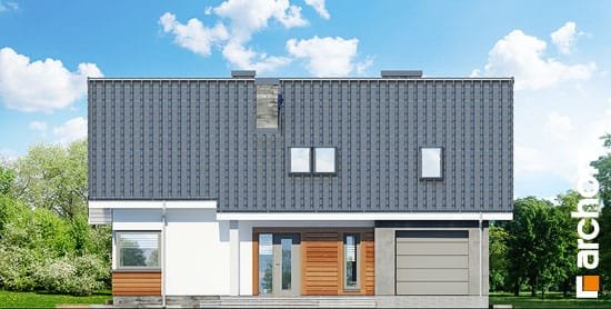 Проект дома Дом в гейджее (П) - 3 С мансардным этажом дома в Киеве