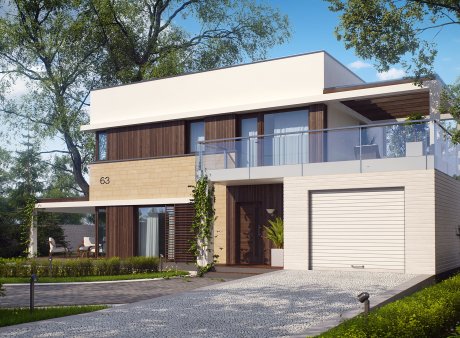 Проект дома Ux63 PK