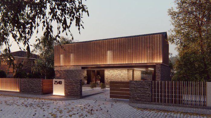 Проект дома U540 - 5 Двухэтажные дома в Киеве