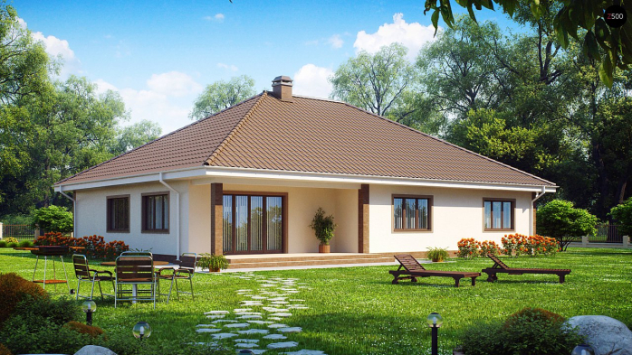 Проект дома U26 - 2 Одноэтажные дома в Киеве