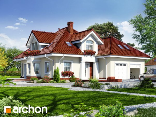 Проект дома Дом в зорьках (Г2) вер.2 - 1 С мансардным этажом дома в Киеве