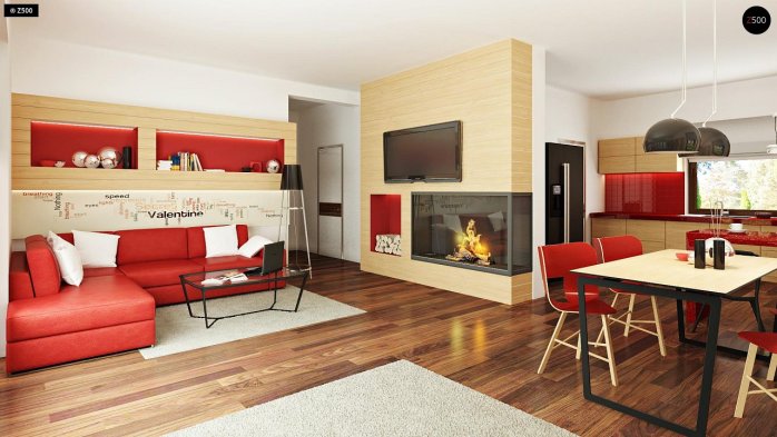 Проект дома U176 GP - 9 Одноэтажные дома в Киеве