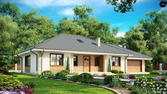 Проект дома U35 - 1 Одноэтажные дома в Киеве