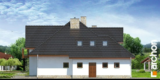 Проєкт будинку Будинок в калатеях вер.2 - З мансардним поверхом дома у Києві