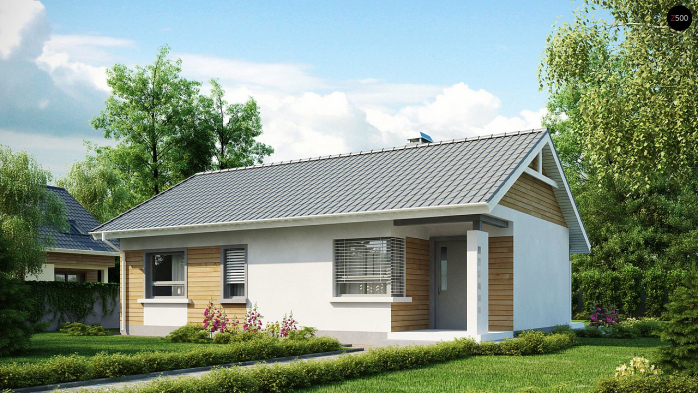 Проект дома U87 - 1 Одноэтажные дома в Киеве