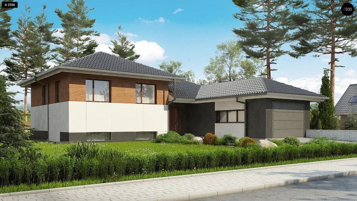 Проект дома U335 - 1 Двухэтажные дома в Киеве