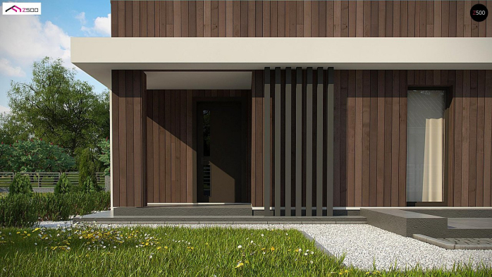 Проект дома U346 - 4 С мансардным этажом дома в Киеве