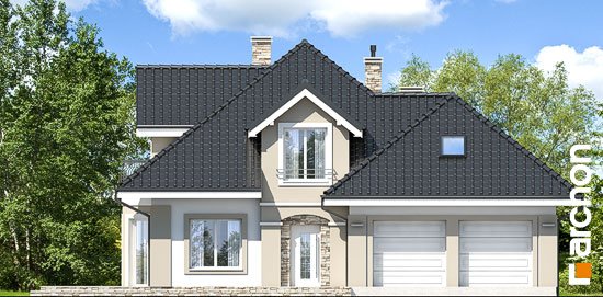 Проект дома Дом в дуброве (Г2) вер.2 - 3 С мансардным этажом дома в Киеве