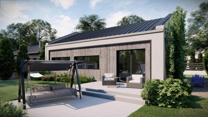 Проект дома U514 - 5 Одноэтажные дома в Киеве