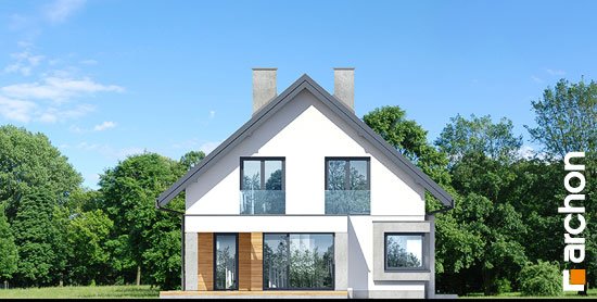 Проект дома Дом в изопируме 7 (Г2) - 4 С мансардным этажом дома в Киеве