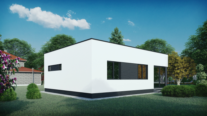 Проект дома DBT 314 - 6 Одноэтажные дома в Киеве
