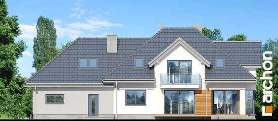 Проект дома Дом в сливах 4 (Г2) - 6 С мансардным этажом дома в Киеве