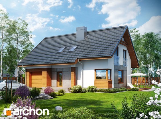 Проект дома Дом в яблонках 2