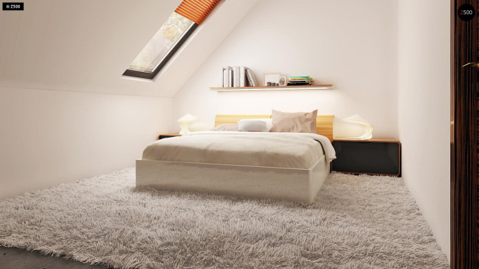 Проект дома U114 - 11 С мансардным этажом дома в Киеве