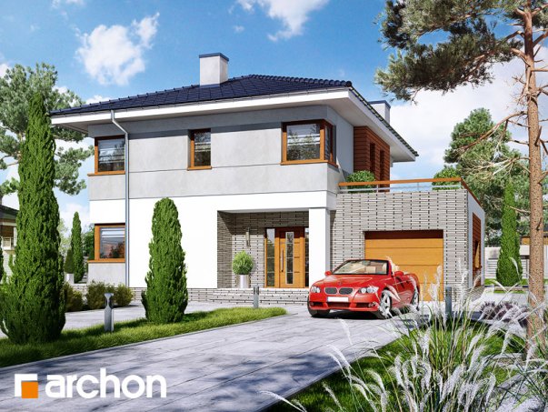 Проект дома Вилла Адрианна - 2 Двухэтажные дома в Киеве