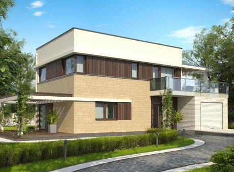 Проект дома Ux63 A PK