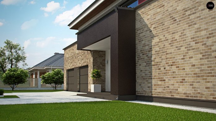 Проект дома Ux61 - 8 Двухэтажные дома в Киеве