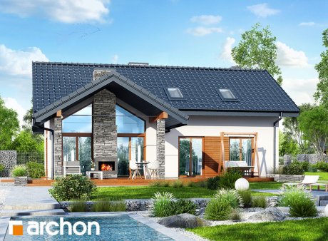 Проект дома Дом в первоцветах (в)