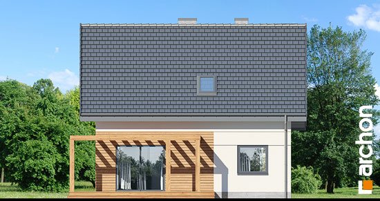 Проект дома Дом в хлорофитуме 8 - 6 С мансардным этажом дома в Киеве