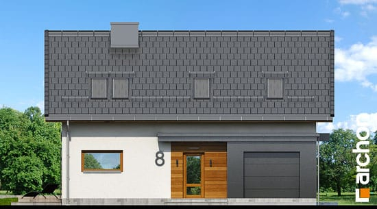 Проект дома Дом в годециях - 3 С мансардным этажом дома в Киеве