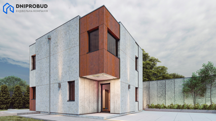 Проект дома DB 46 - 4 Двухэтажные дома в Киеве